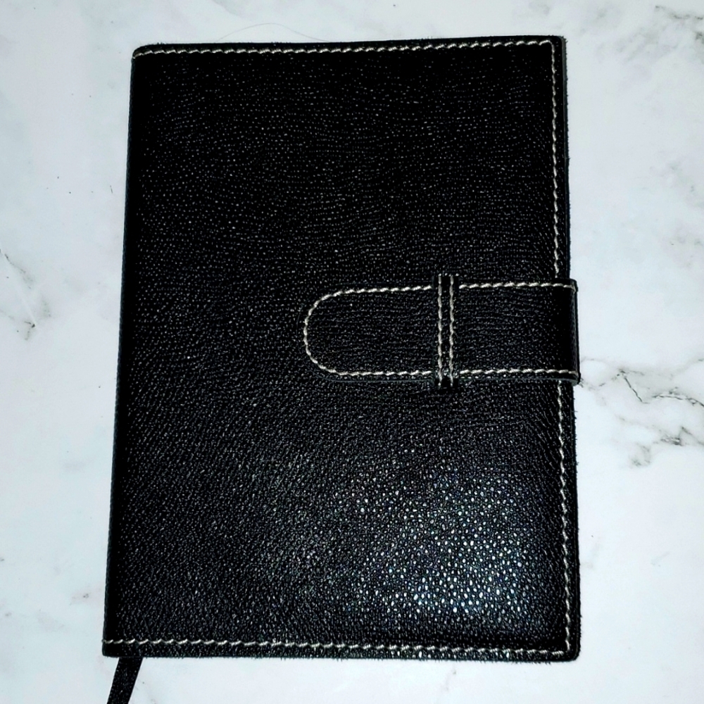 New FORAY Black High Quality Covered Journal, Notebook.